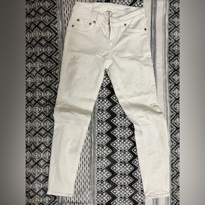 True religion white jeans
